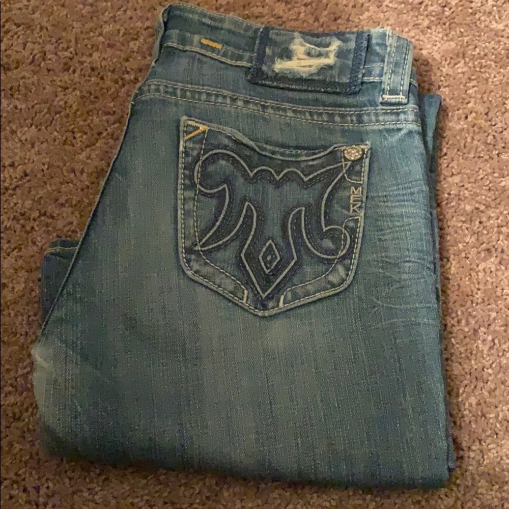 Mek jeans WORN in crotch see photos